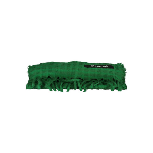 Desigual Green Polyester Scarf $139.00 Desigual Luzworld