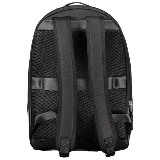 Tommy Hilfiger Black Polyester Backpack $521.00 Tommy Hilfiger Luzworld