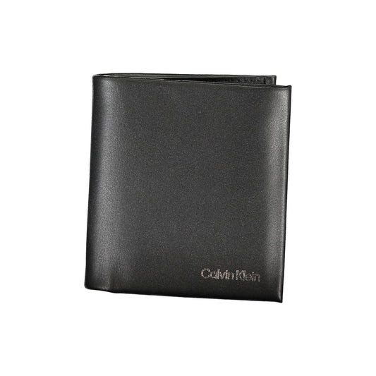 Calvin Klein Black Polyester Wallet $200.00 Calvin Klein Luzworld