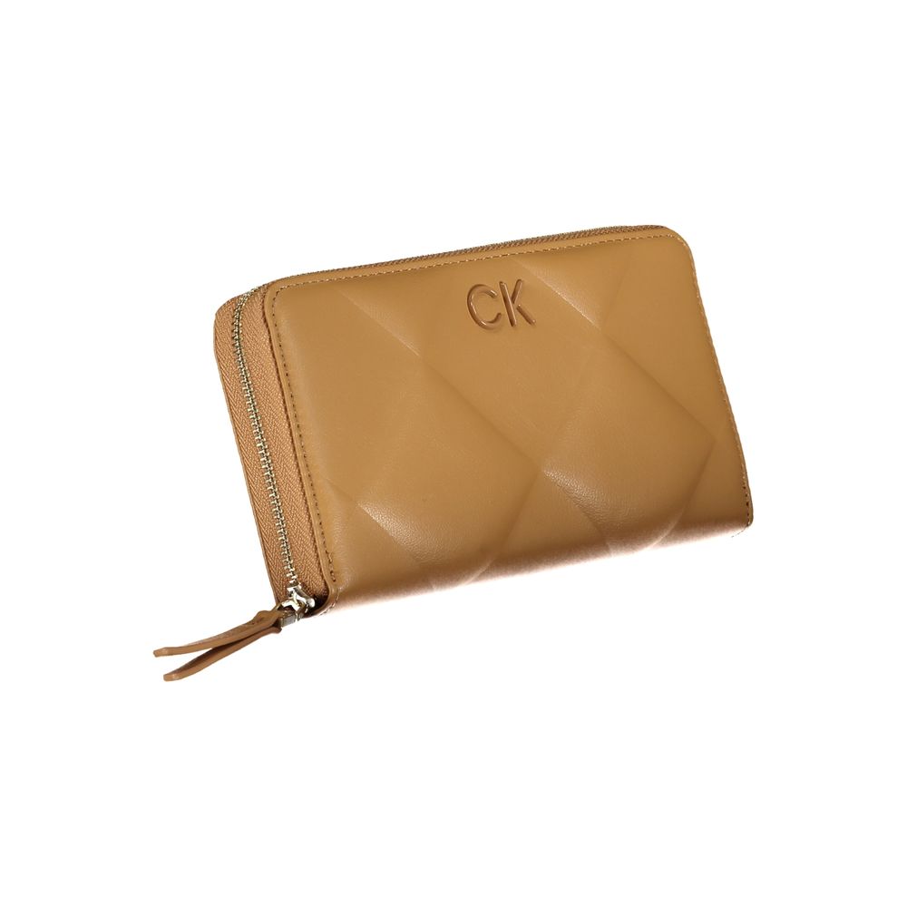 Calvin Klein Brown Polyester Wallet $217.00 Calvin Klein Luzworld