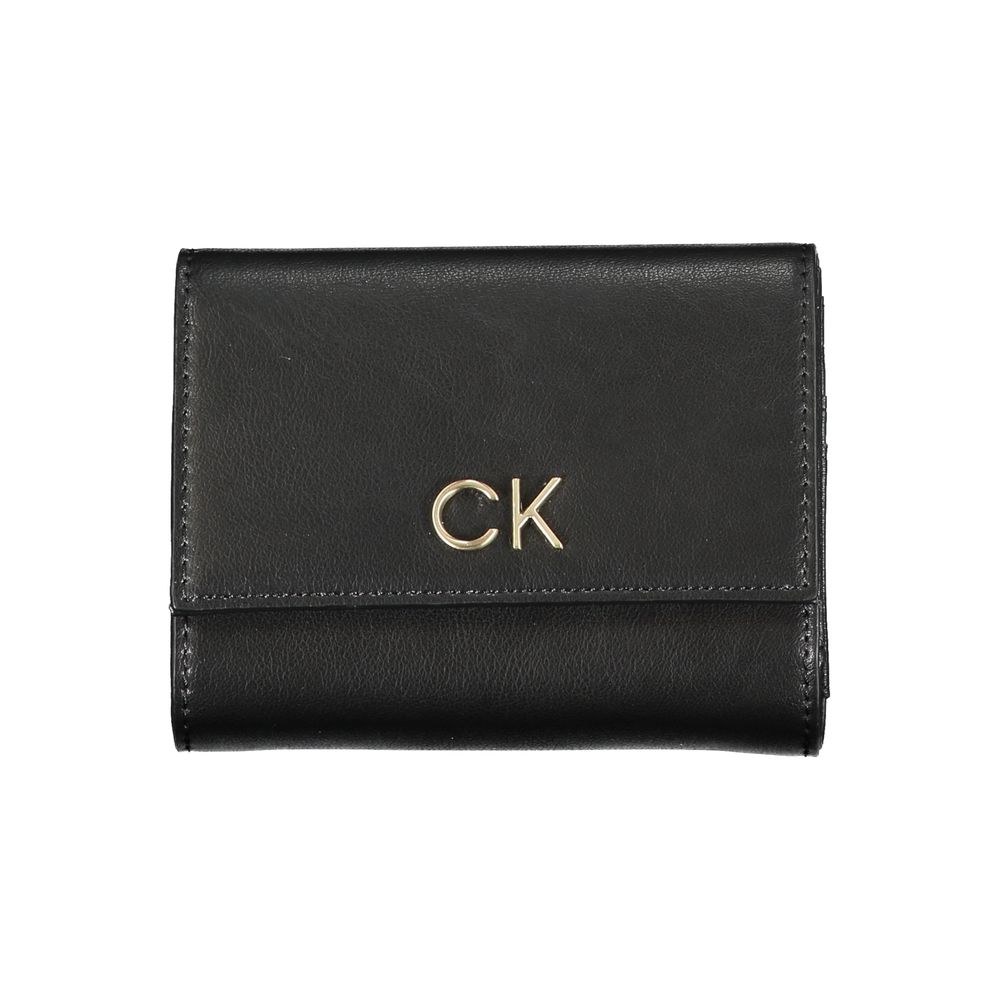 Calvin Klein Black Polyester Wallet $186.00 Calvin Klein Luzworld