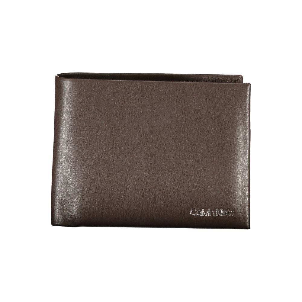 Calvin Klein Brown Leather Wallet $209.00 Calvin Klein Luzworld