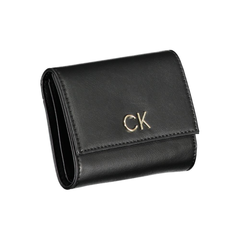 Calvin Klein Black Polyester Wallet $186.00 Calvin Klein Luzworld