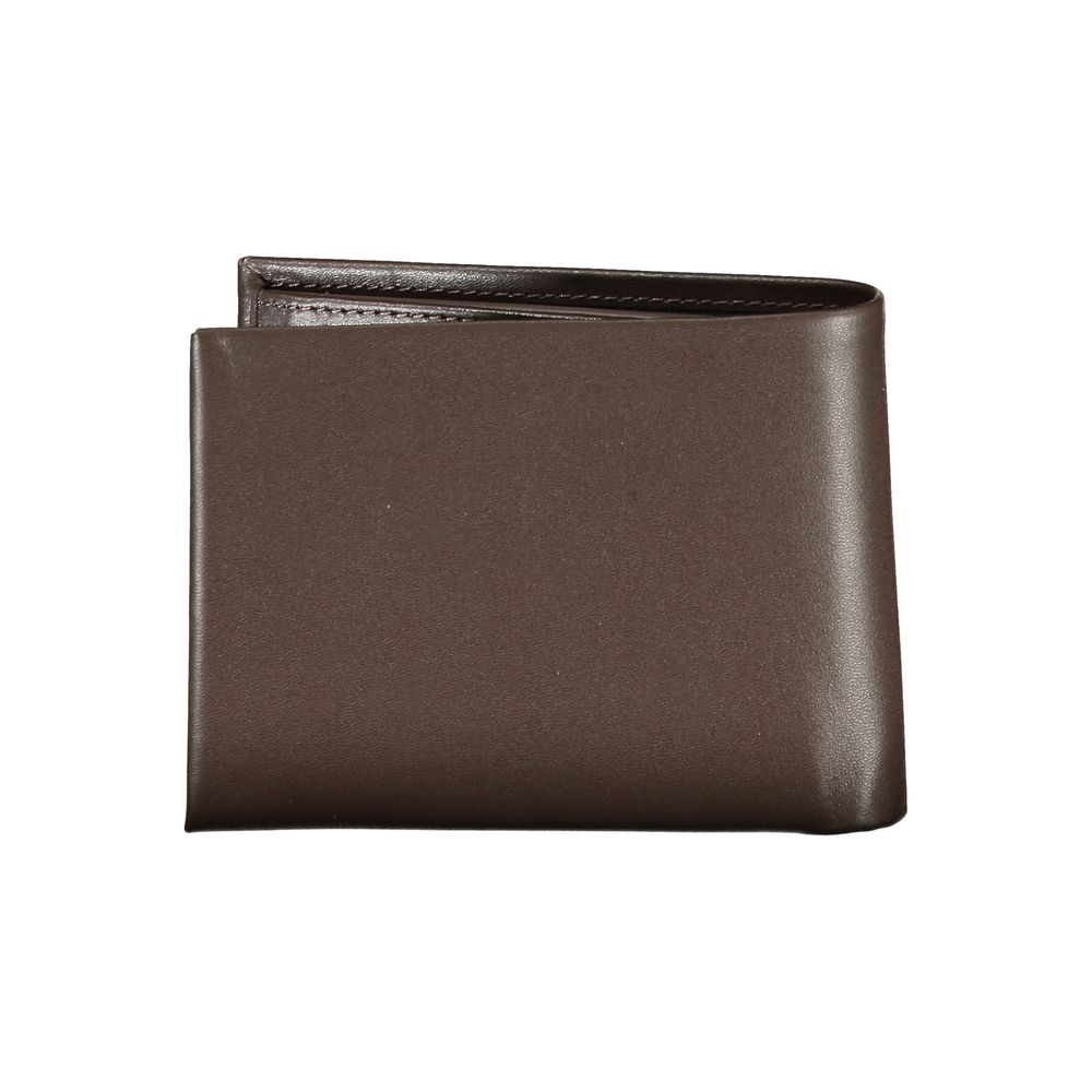 Calvin Klein Brown Leather Wallet $209.00 Calvin Klein Luzworld