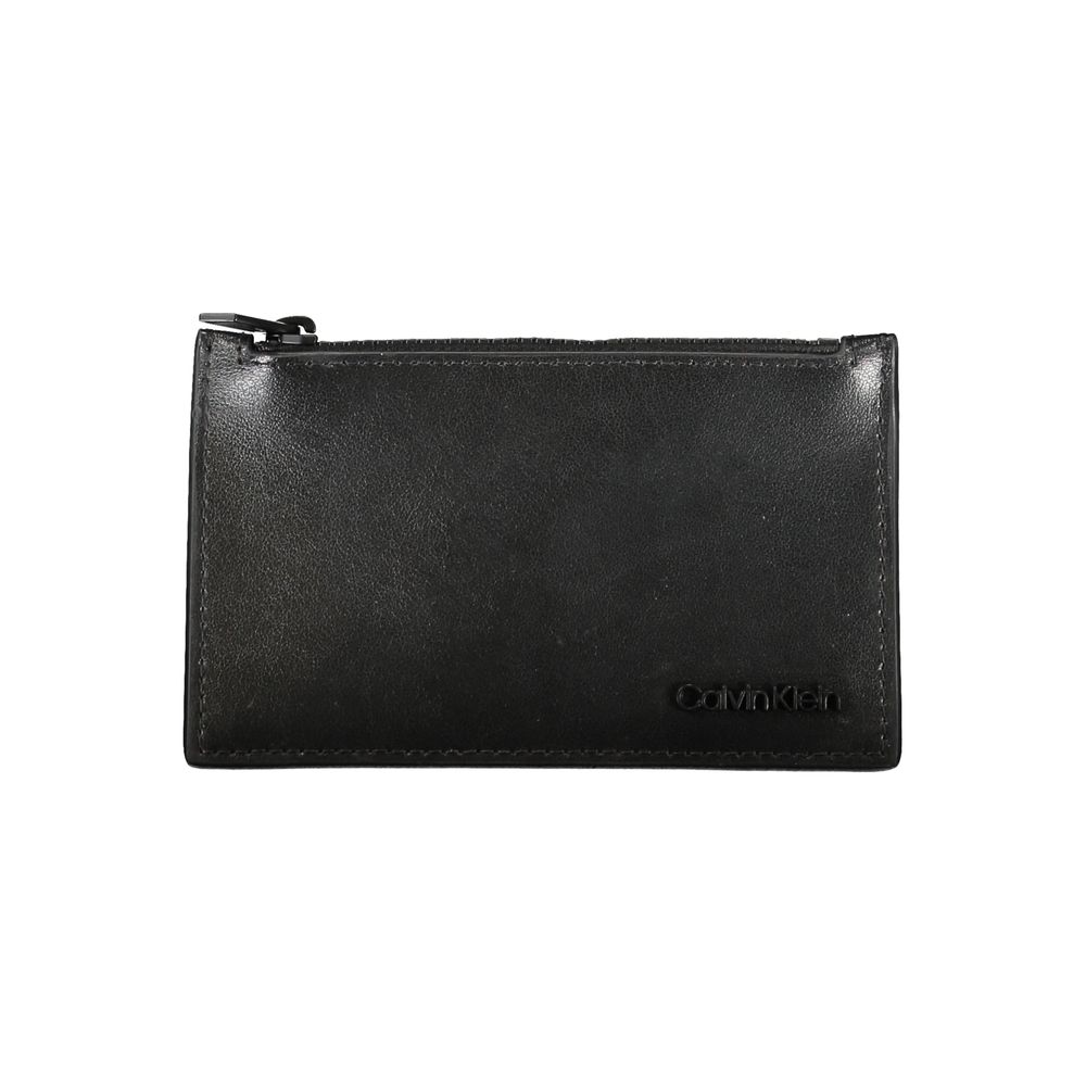 Calvin Klein Black Leather Wallet $170.00 Calvin Klein Luzworld