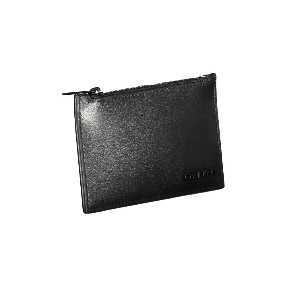 Calvin Klein Black Leather Wallet $170.00 Calvin Klein Luzworld