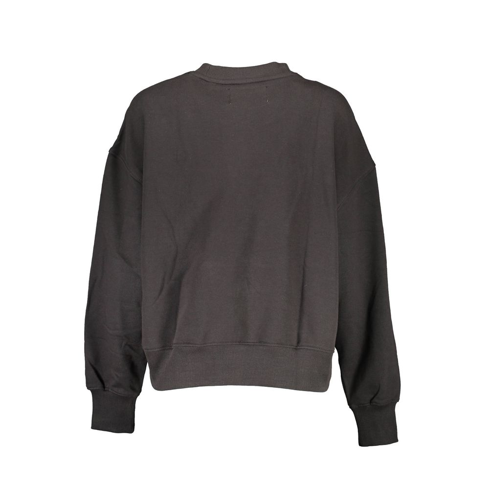 Calvin Klein Black Cotton Women Sweater $208.00 Calvin Klein Luzworld