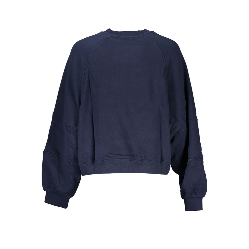 Tommy Hilfiger Blue Cotton Women Sweater $250.00 Tommy Hilfiger Luzworld