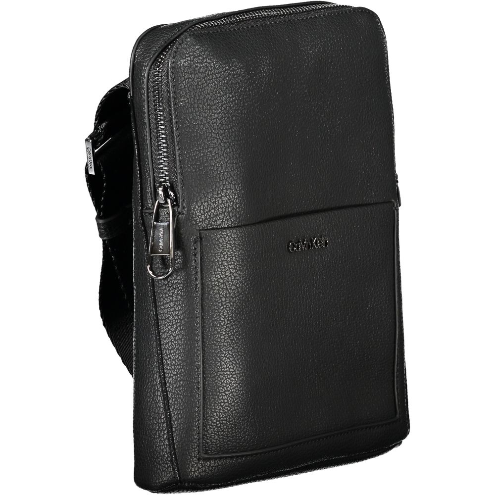 Calvin Klein Black Polyester Shoulder Bag $233.00 Calvin Klein Luzworld