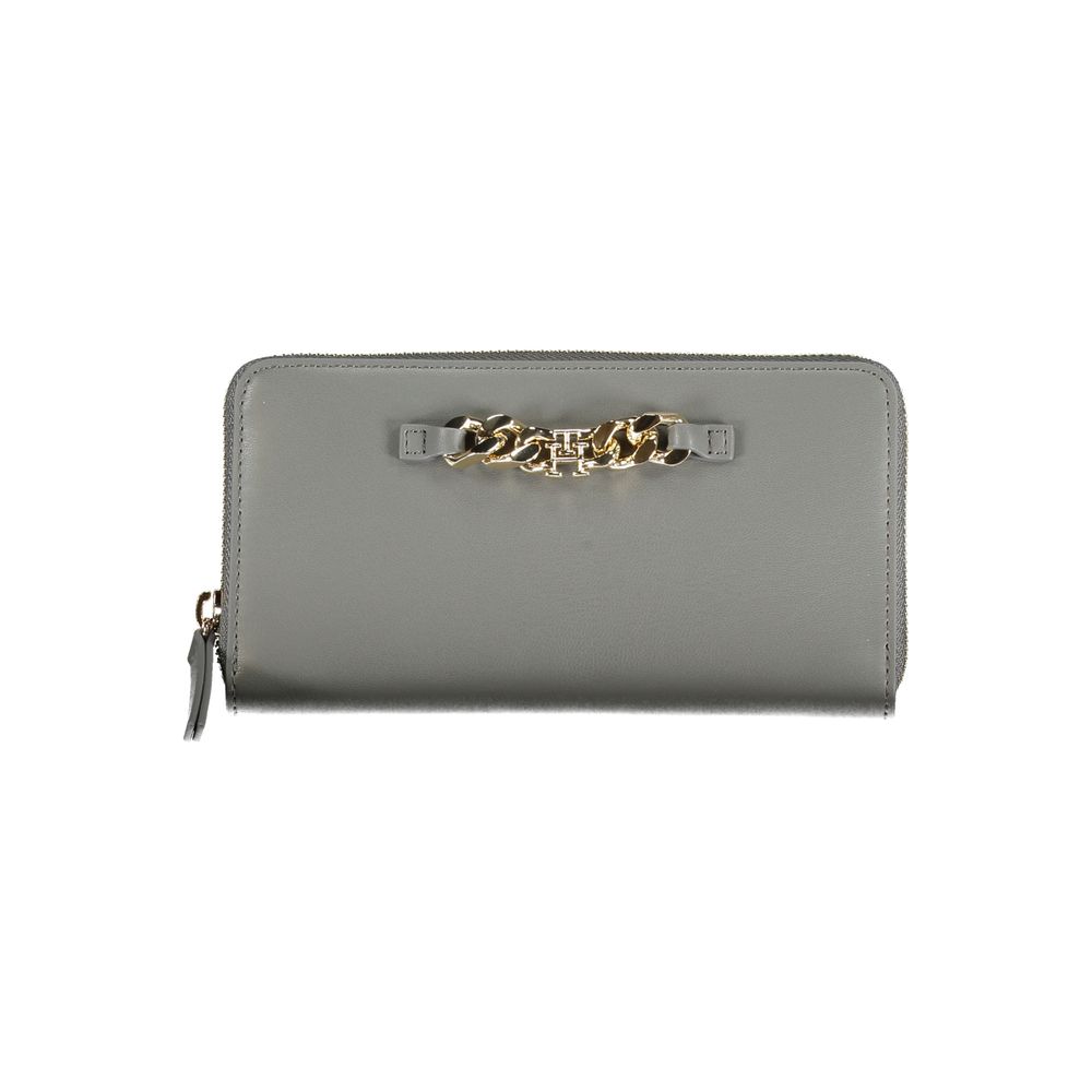 Tommy Hilfiger Gray Polyethylene Wallet $206.00 Tommy Hilfiger Luzworld