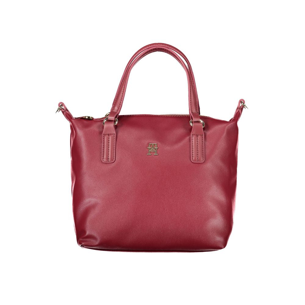 Tommy Hilfiger Red Polyester Handbag $286.00 Tommy Hilfiger Luzworld