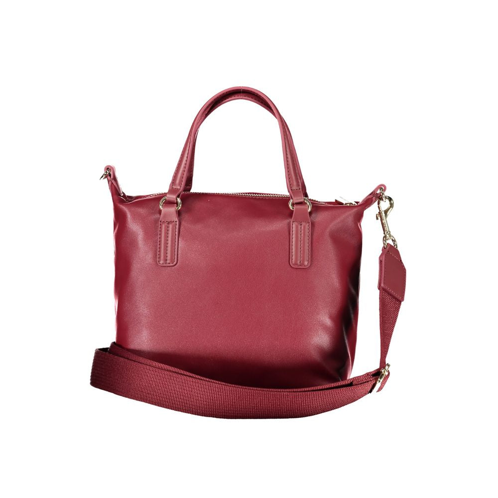 Tommy Hilfiger Red Polyester Handbag $286.00 Tommy Hilfiger Luzworld
