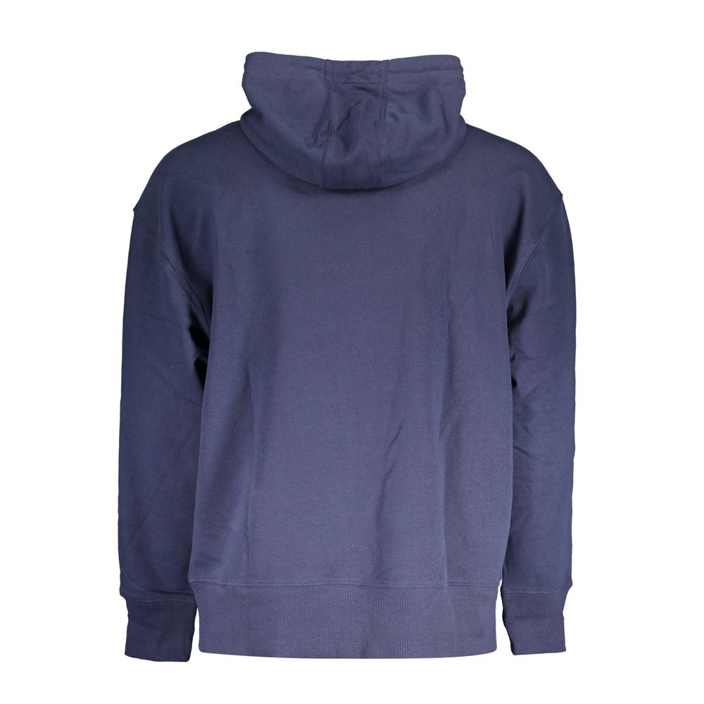 Tommy Hilfiger Blue Cotton Men Sweater $250.00 Tommy Hilfiger Luzworld