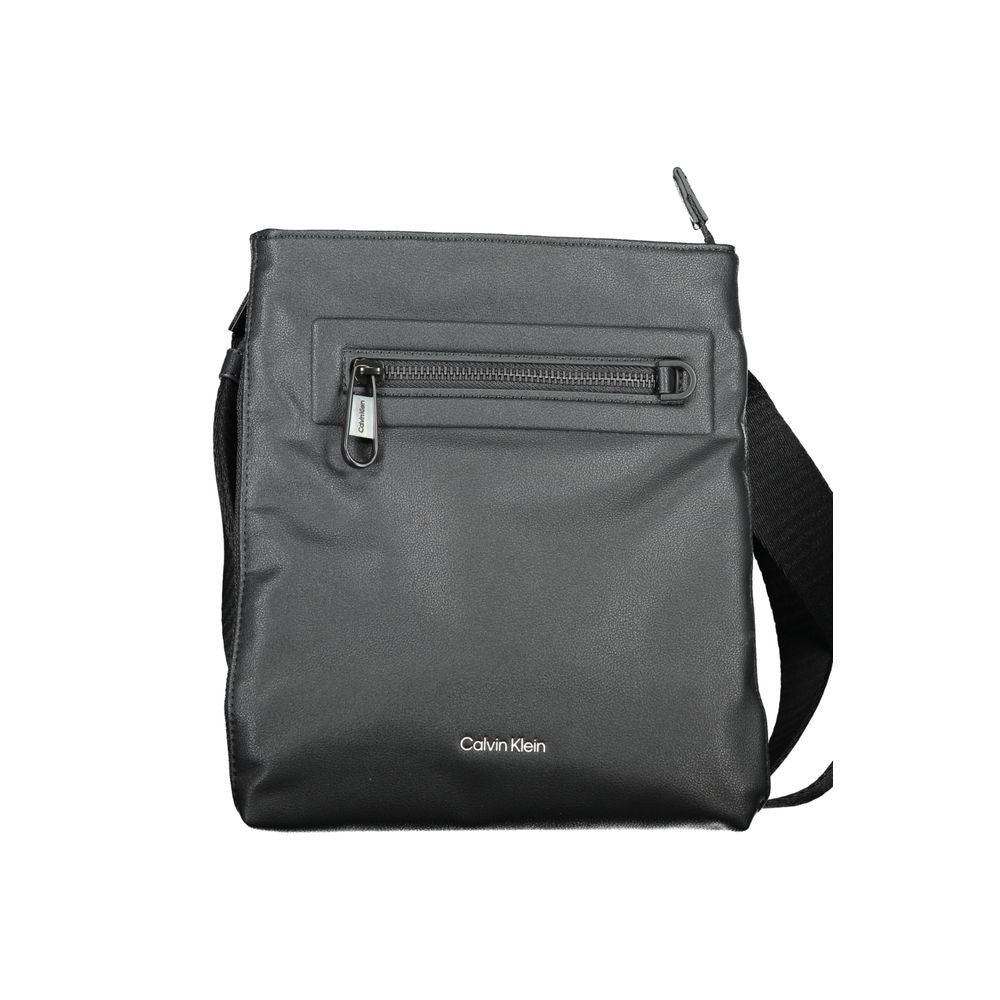 Calvin Klein Black Polyester Shoulder Bag $217.00 Calvin Klein Luzworld
