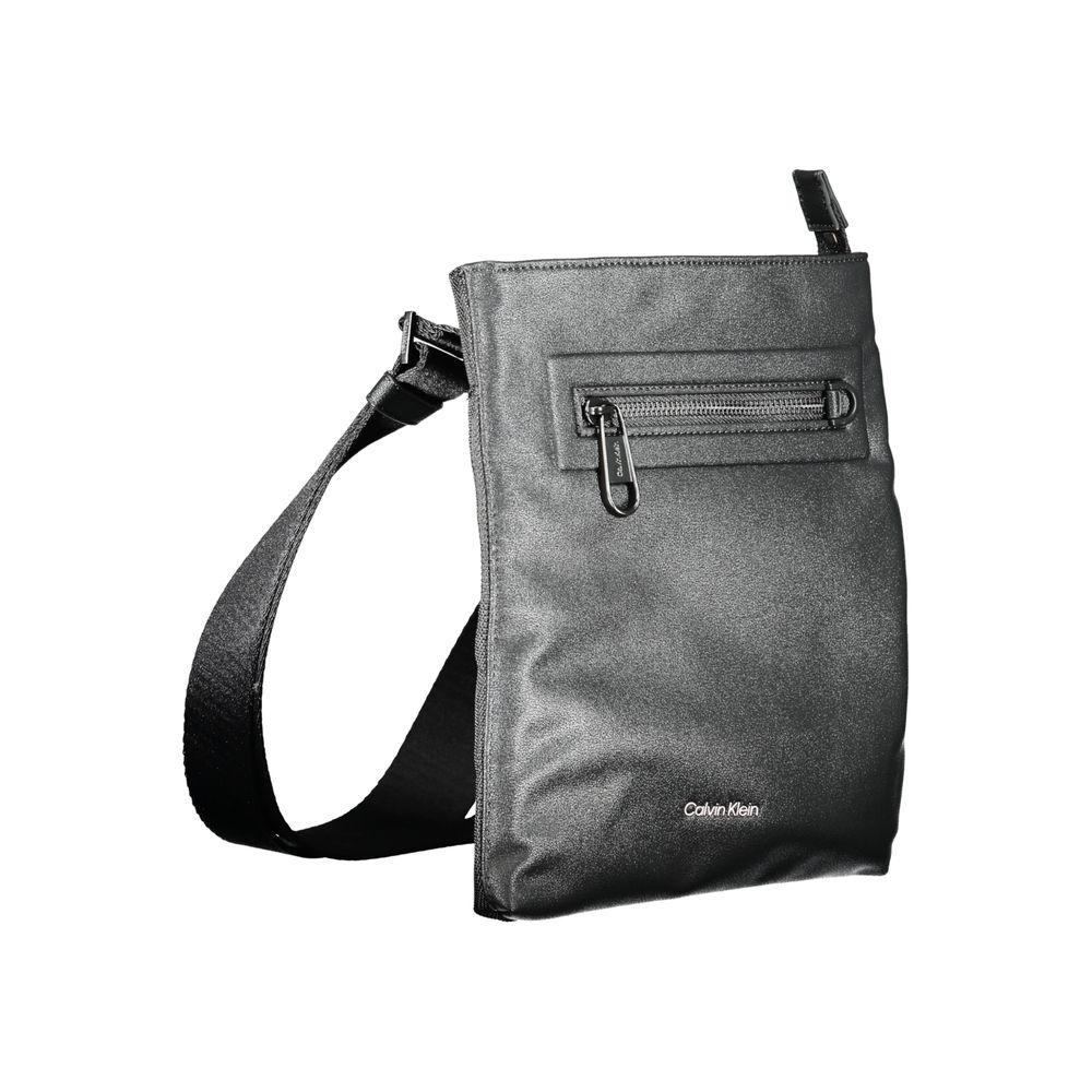 Calvin Klein Black Polyester Shoulder Bag $217.00 Calvin Klein Luzworld
