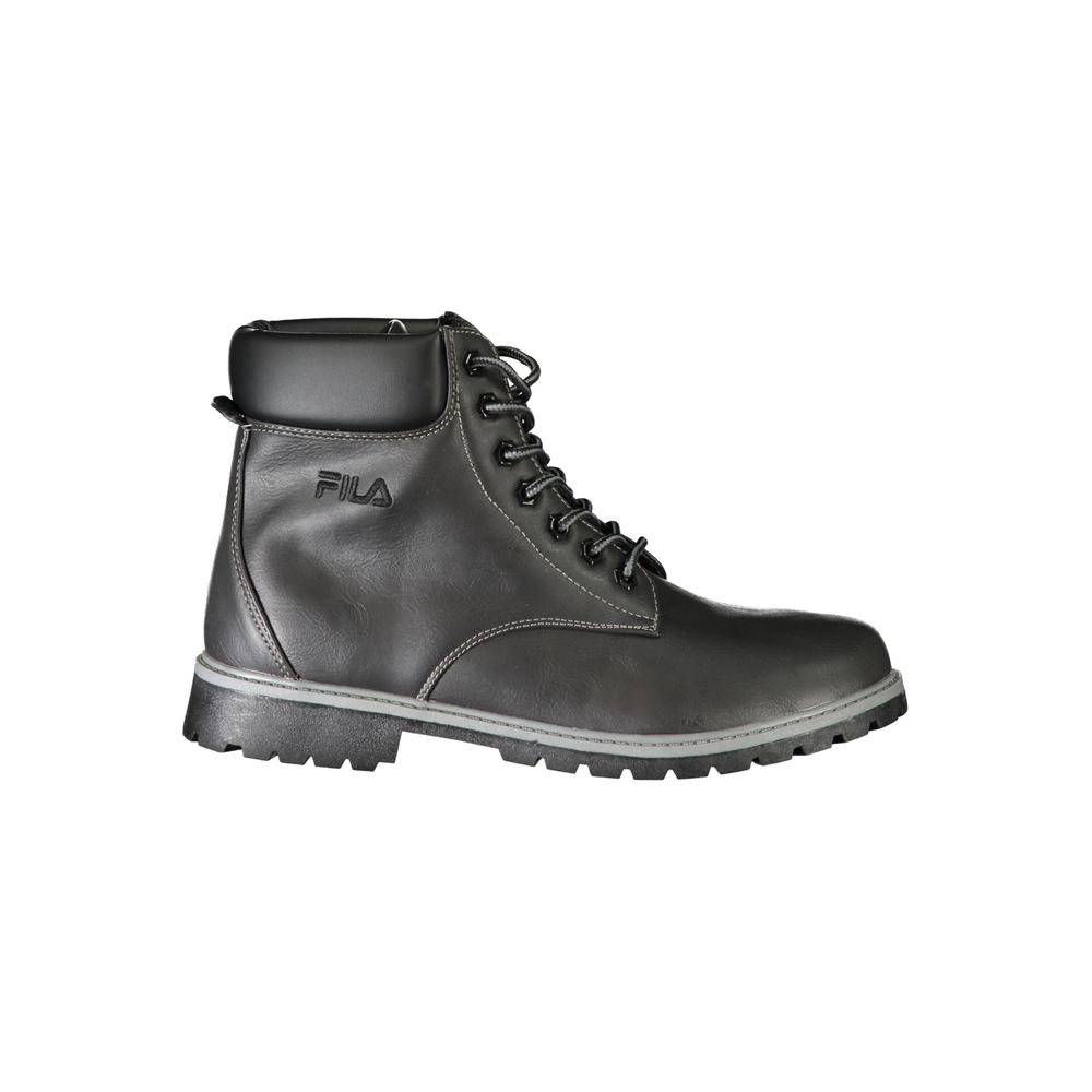 Fila Black Polyester Men Boot $223.00 Fila Luzworld