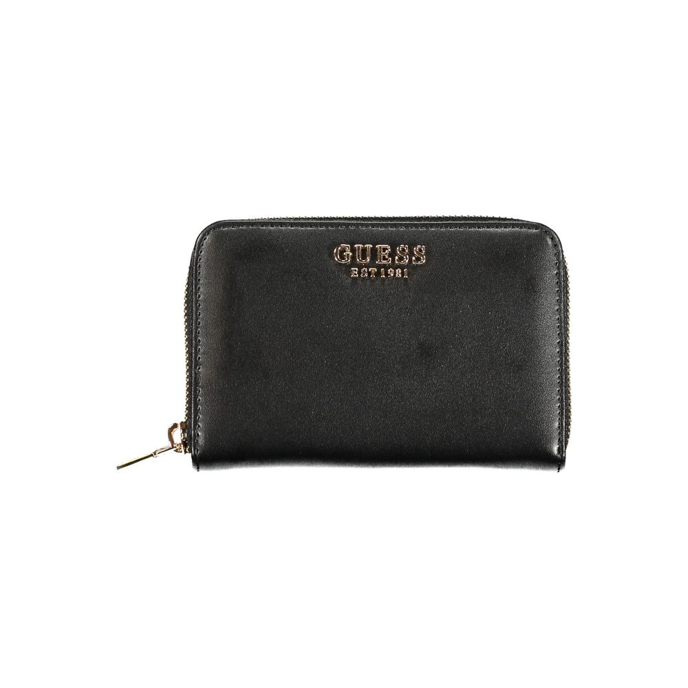 Guess Jeans Black Polyethylene Wallet $181.00 Guess Jeans Luzworld