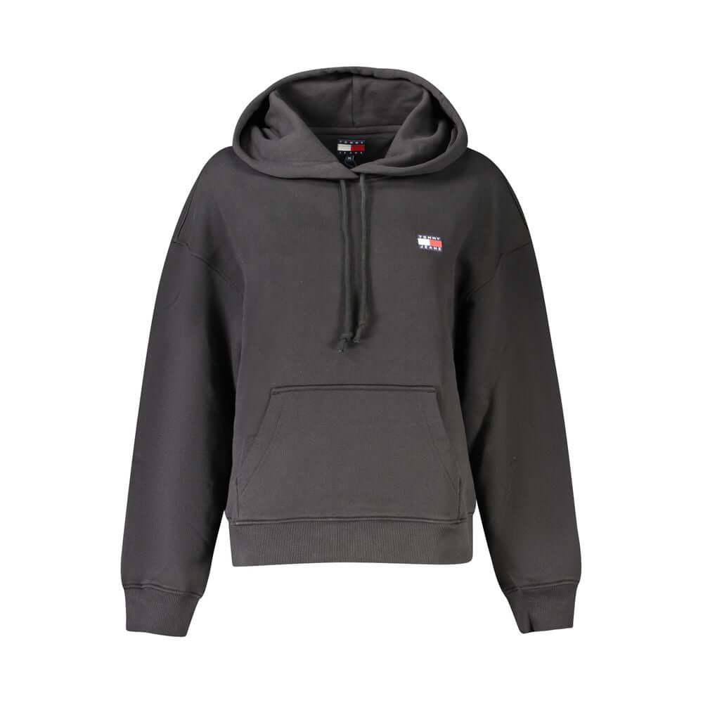 Tommy Hilfiger Black Cotton Women Sweater $237.00 Tommy Hilfiger Luzworld