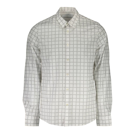 Calvin Klein White Cotton Shirt $194.00 Calvin Klein Luzworld