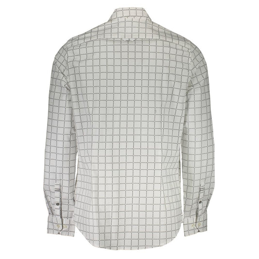 Calvin Klein White Cotton Shirt $194.00 Calvin Klein Luzworld