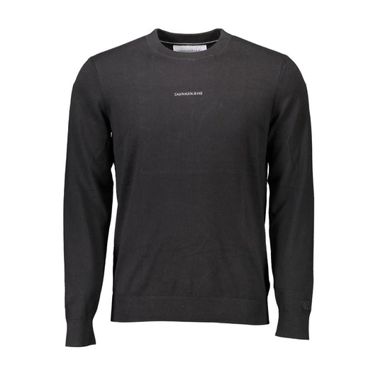Calvin Klein Black Cotton Sweater $208.00 Calvin Klein Luzworld