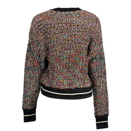 Desigual Black Polyester Sweater $230.00 Desigual Luzworld