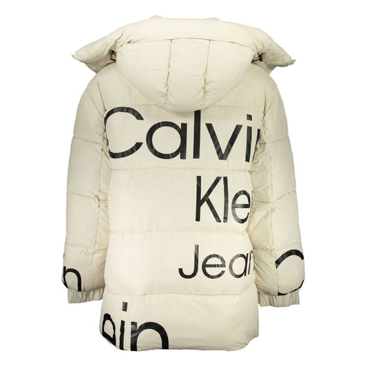 Calvin Klein Beige Polyester Men Jacket $866.00 Calvin Klein Luzworld