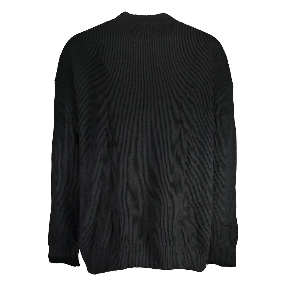 Calvin Klein Black Cotton Sweater $275.00 Calvin Klein Luzworld