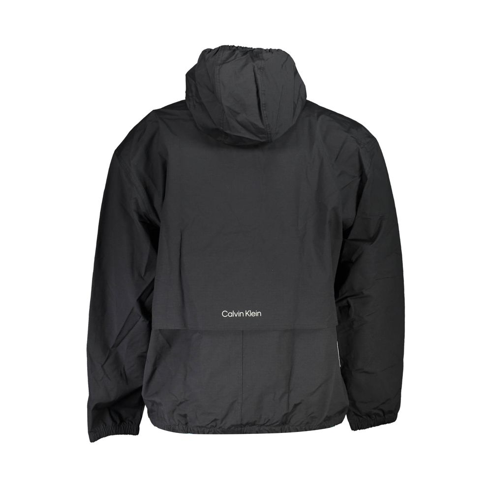 Calvin Klein Black Cotton Men's Jacket $327.00 Calvin Klein Luzworld
