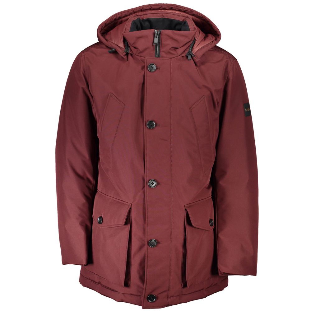 Hugo Boss Red Polyester Men Jacket $1051.00 Hugo Boss Luzworld