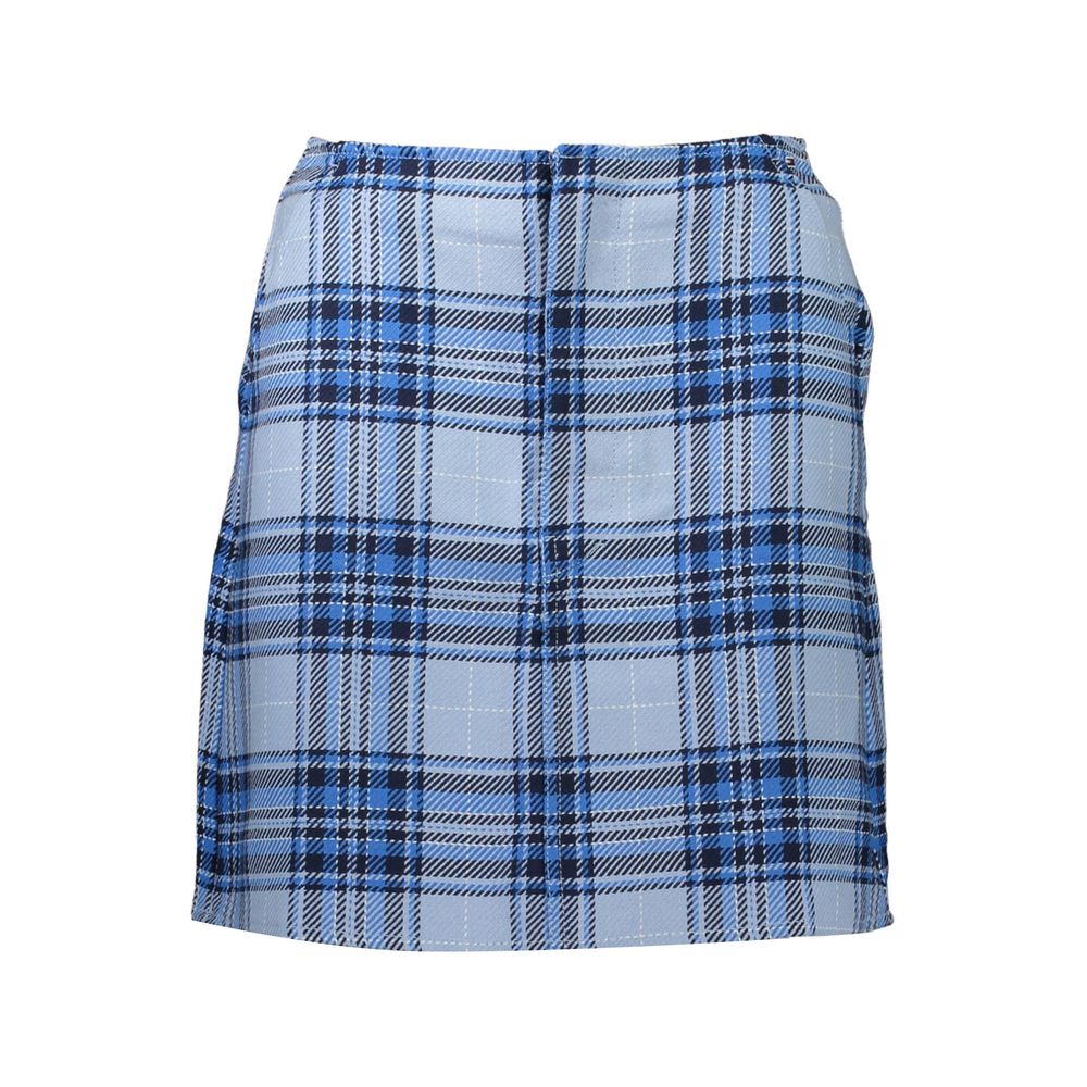 Tommy Hilfiger Blue Cotton Skirt $218.00 Tommy Hilfiger Luzworld