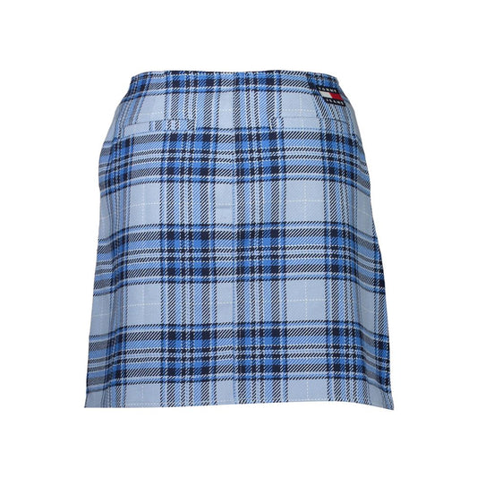 Tommy Hilfiger Blue Cotton Skirt $218.00 Tommy Hilfiger Luzworld