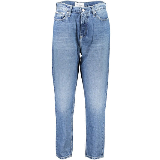 Calvin Klein Blue Cotton Women's Jeans $265.00 Calvin Klein Luzworld
