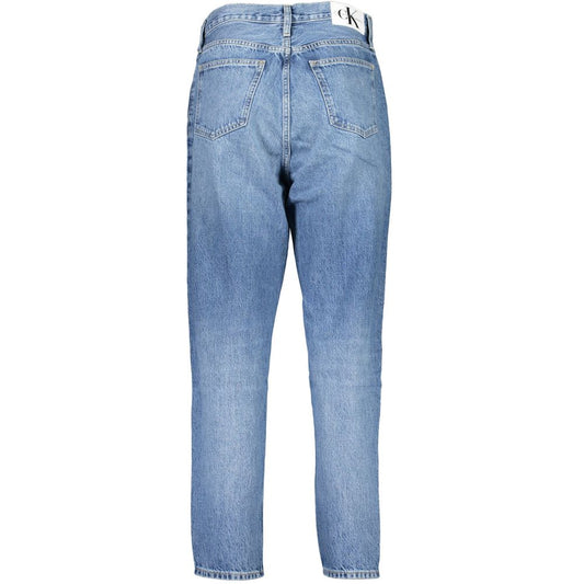 Calvin Klein Blue Cotton Women's Jeans $265.00 Calvin Klein Luzworld
