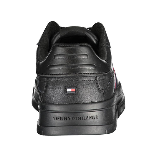 Tommy Hilfiger Black Polyester Sneaker $271.00 Tommy Hilfiger Luzworld