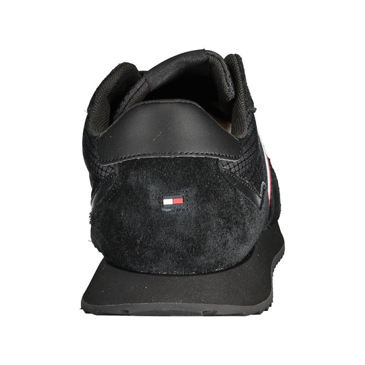 Tommy Hilfiger Black Polyester Sneaker $255.00 Tommy Hilfiger Luzworld