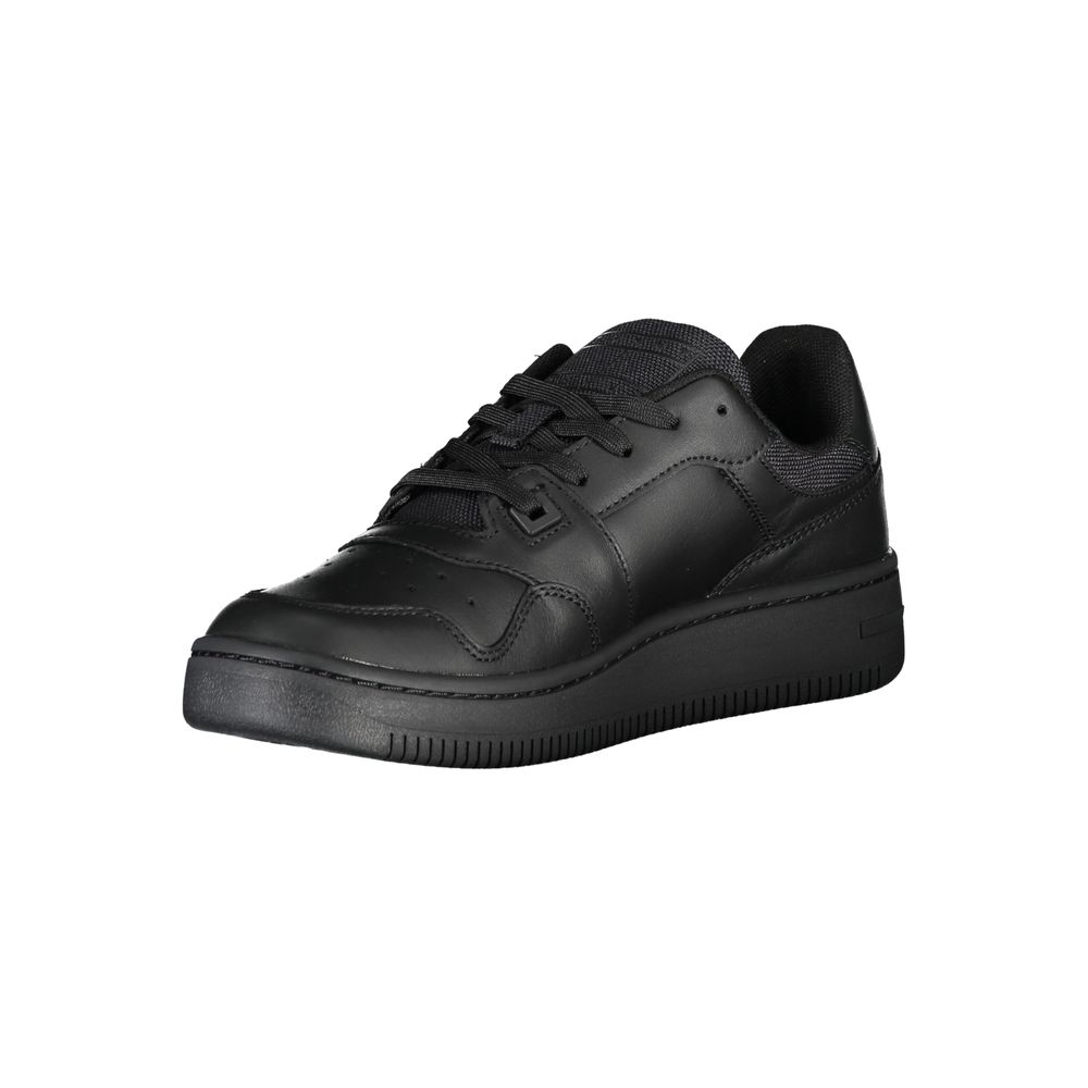 Tommy Hilfiger Black Polyester Sneaker $238.00 Tommy Hilfiger Luzworld