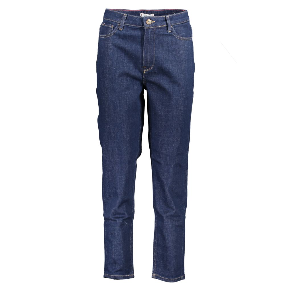 Tommy Hilfiger Blue Cotton Women Jeans $281.00 Tommy Hilfiger Luzworld