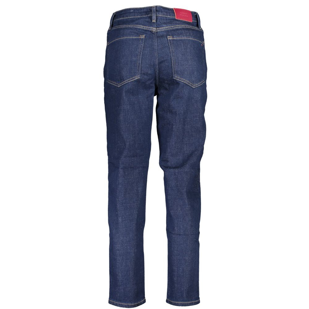 Tommy Hilfiger Blue Cotton Women Jeans $281.00 Tommy Hilfiger Luzworld