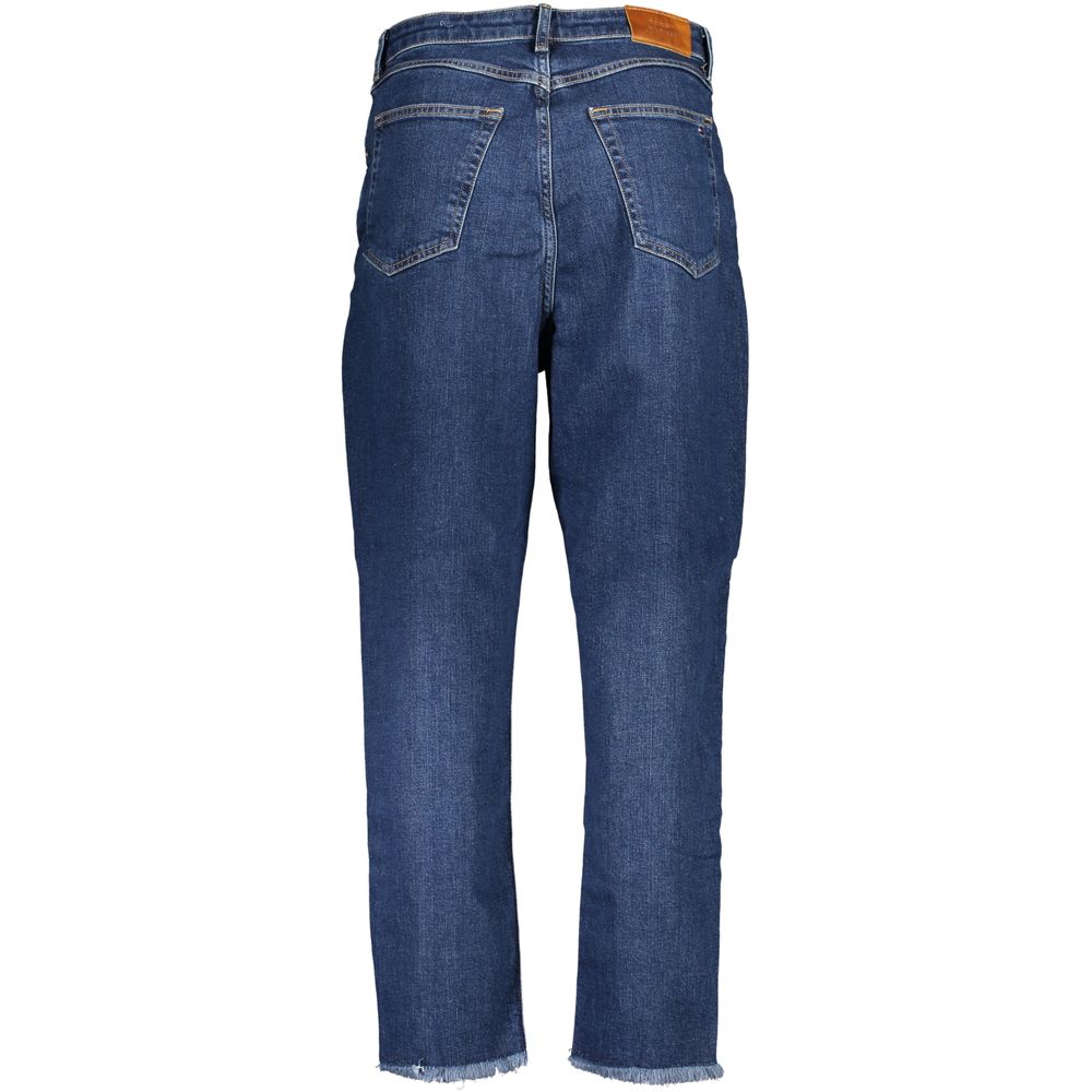 Tommy Hilfiger Blue Cotton Women Jeans $265.00 Tommy Hilfiger Luzworld