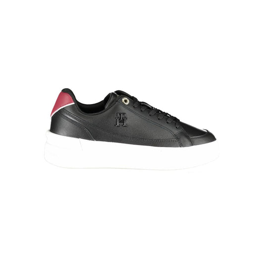 Tommy Hilfiger Black Polyester Sneaker $286.00 Tommy Hilfiger Luzworld