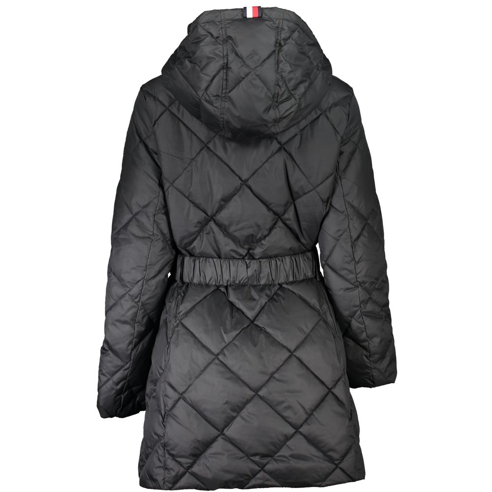 Tommy Hilfiger Black Polyester Jackets & Coat $884.00 Tommy Hilfiger Luzworld