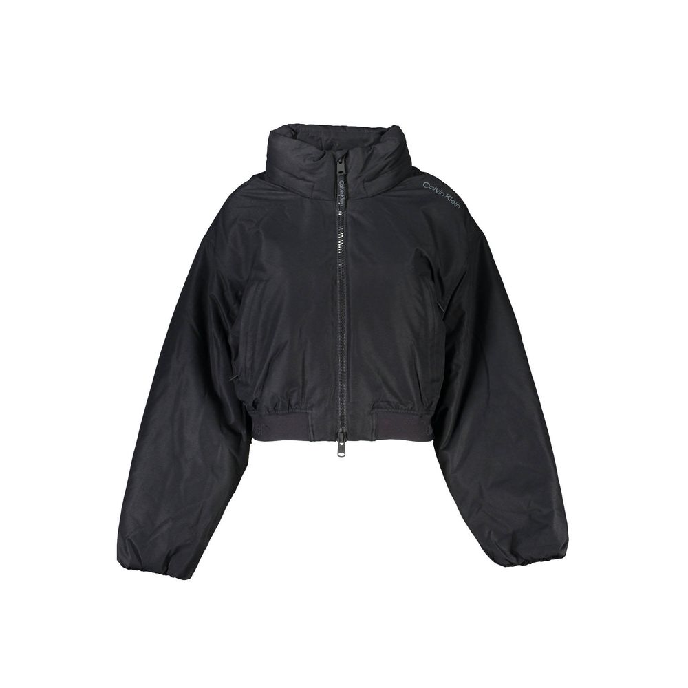 Calvin Klein Black Polyester Jackets & Coat $327.00 Calvin Klein Luzworld