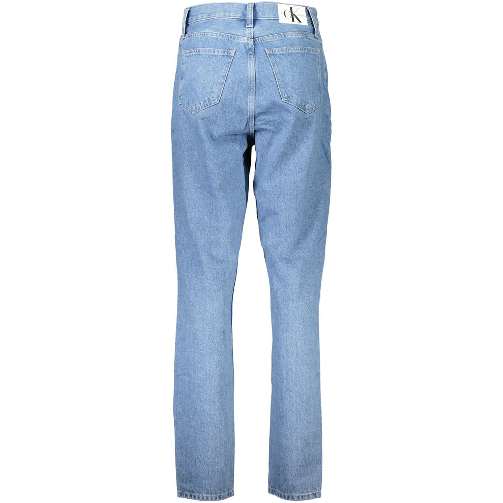 Calvin Klein Blue Cotton Jeans Denim $234.00 Calvin Klein Luzworld