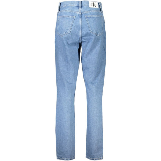 Calvin Klein Blue Cotton Jeans Denim $234.00 Calvin Klein Luzworld