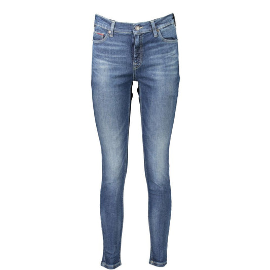 Tommy Hilfiger Blue Cotton Women's Skinny Jean $250.00 Tommy Hilfiger Luzworld