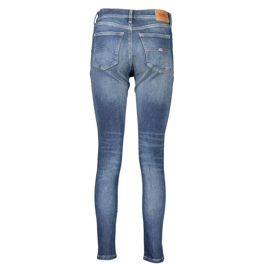 Tommy Hilfiger Blue Cotton Women's Skinny Jean $250.00 Tommy Hilfiger Luzworld