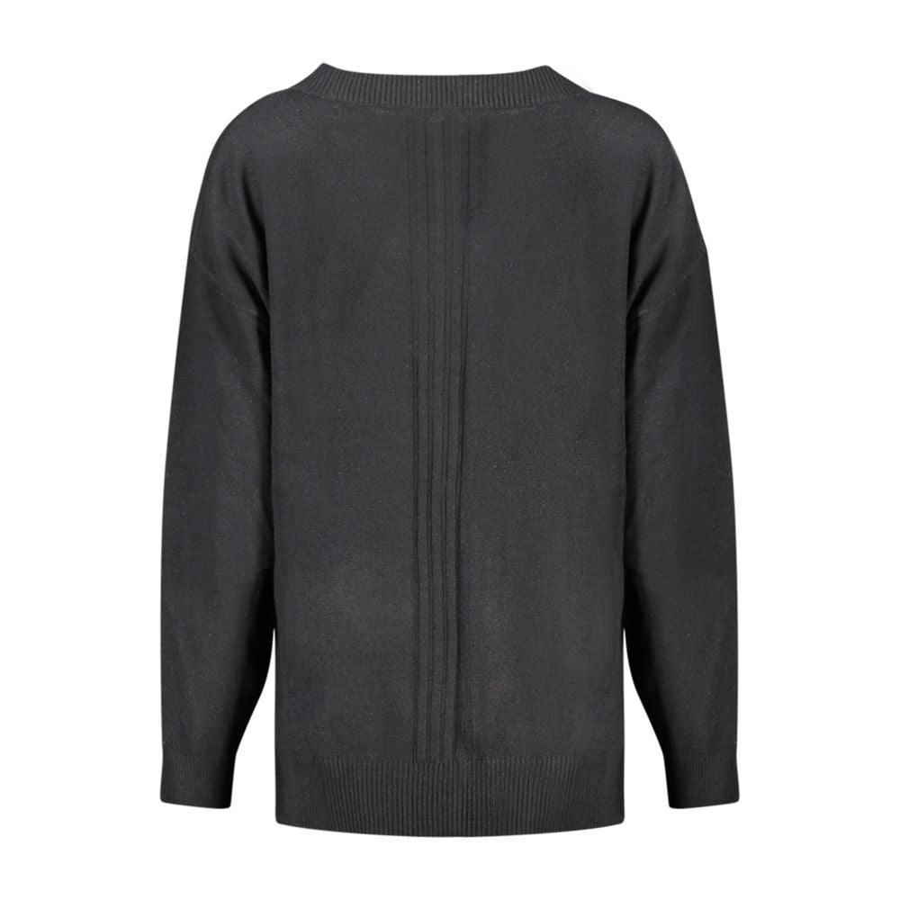 Guess Jeans Black Cotton Sweater $236.00 Guess Jeans Luzworld