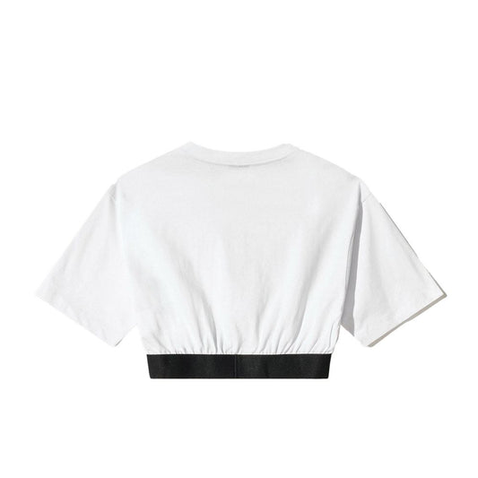 Comme Des Fuckdown White Cotton Women T-Shirt $137.00 Comme Des Fuckdown Luzworld