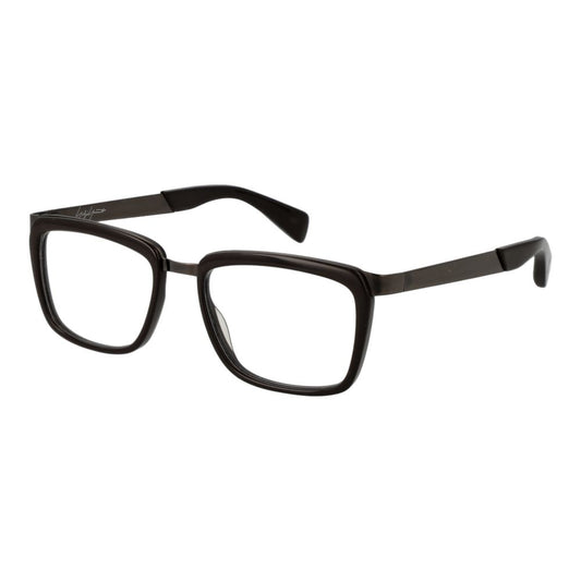 Yohji Yamamoto Brown Unisex Glasses Frame $614.00 Yohji Yamamoto Luzworld
